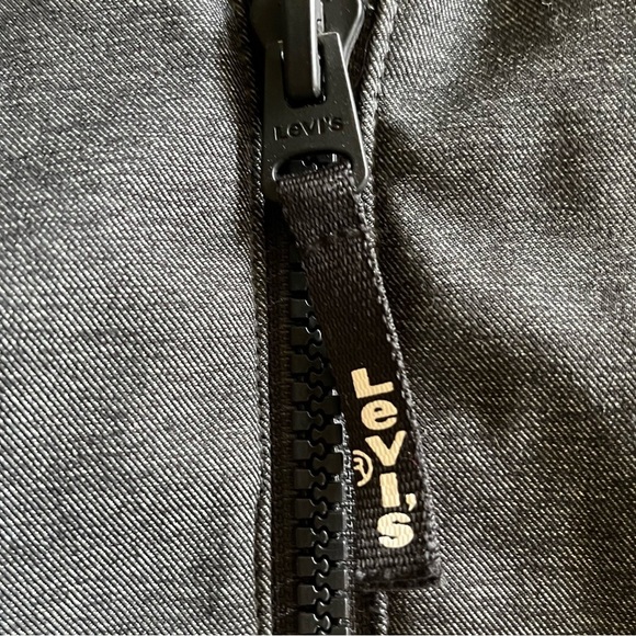 Levi's jacket XL. Heather black. Red tab. Fall winter. Men. Hood - Picture 4 of 9